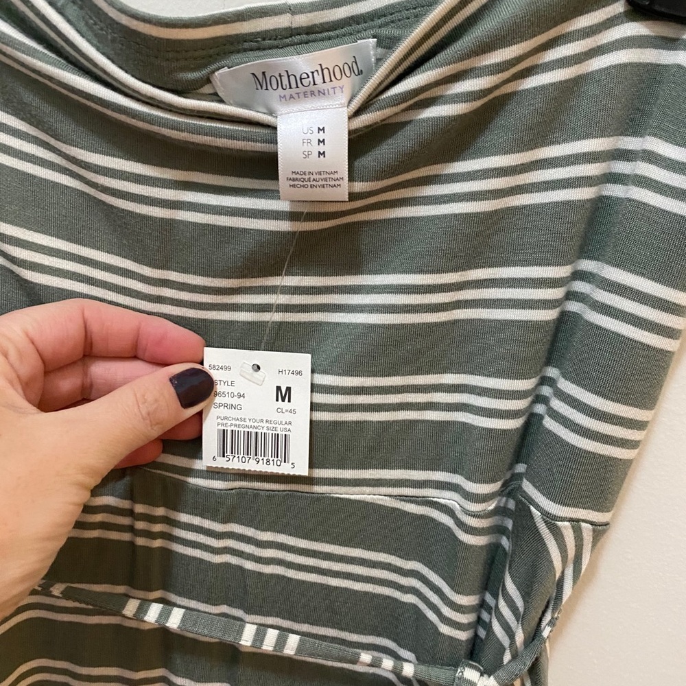Motherhood maternity dress